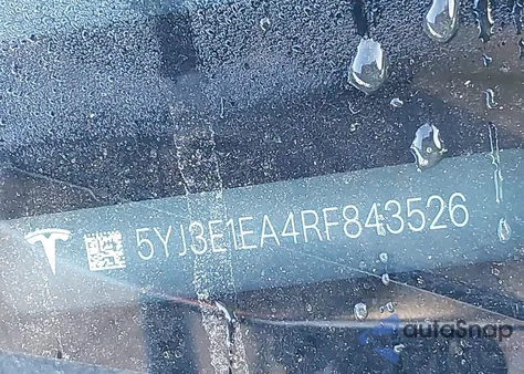 2024 Tesla Model 3 Long Range Dual Motor All-Wheel Drive/Rear-Wheel Drive from USA, damaged, VIN 5YJ3E1EA4RF843526